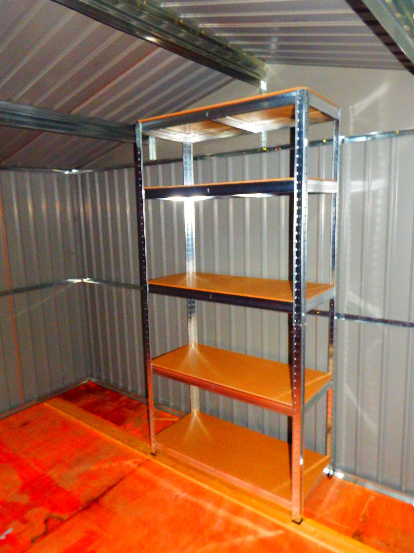 150 x 70 x 30cm Boltless 5 Layer Garage Shelving Unit