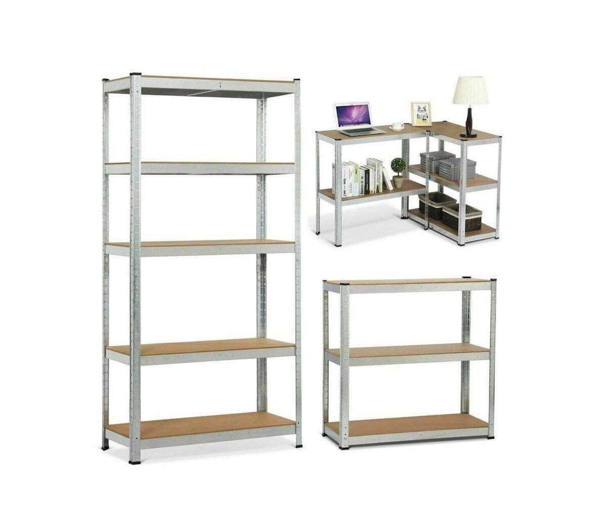 150 x 70 x 30cm Boltless 5 Layer Garage Shelving Unit